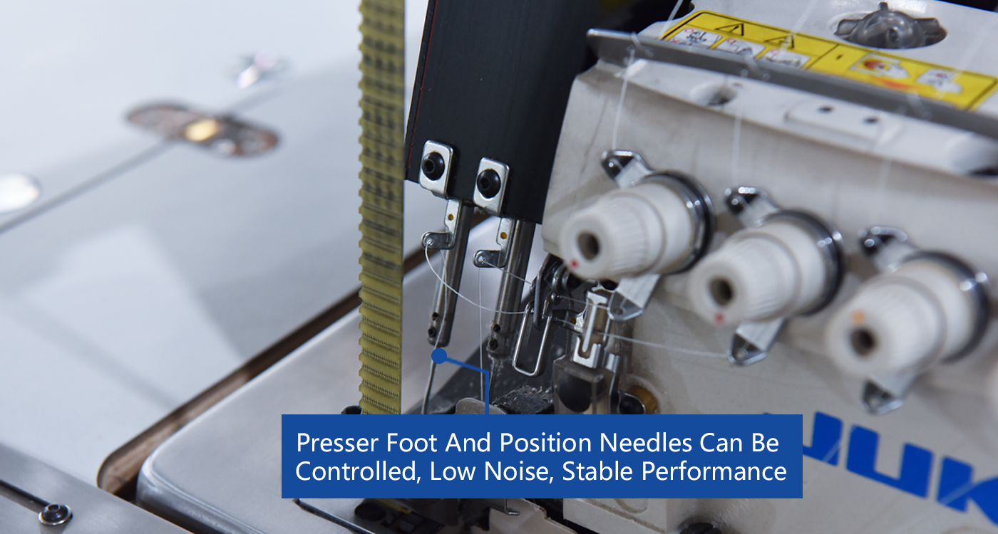 Presser Foot And Position Needles Can Be  Controlled, Low Noise, Stable Performance